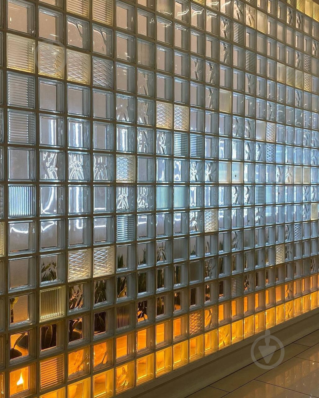 Склоблок SEVES Basic 190x190x80 Paralline прозорий - фото 11