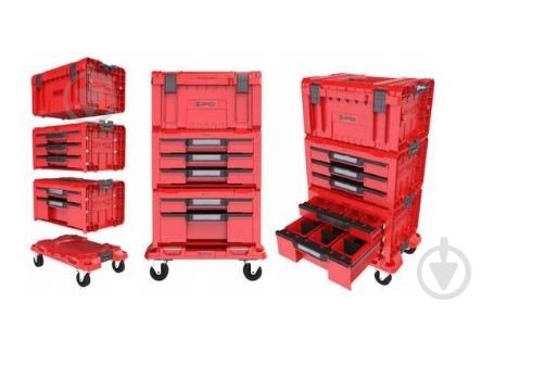 Сундук-органайзер для инструментов QBRICK SYSTEM PRO SET 4 2.0 RUHD Z258360PG003 - фото 3
