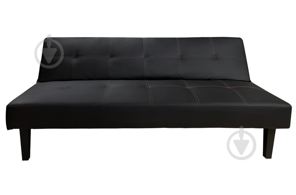 Диван прямий Чикаго-2 чорний 1750x830x740 мм - фото 3