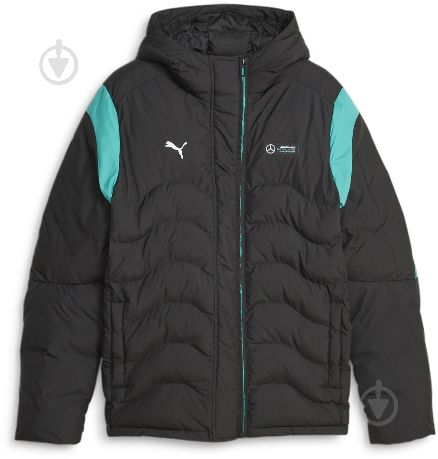Куртка мужская зимняя Puma MAPF1 MT7 ECOLITE PADDED JACKET 62114601 р.2XL черная - фото 1 Куртка мужская зимняя Puma MAPF1 MT7 ECOLITE PADDED JACKET 62114601 р.2XL черная - фото 1
