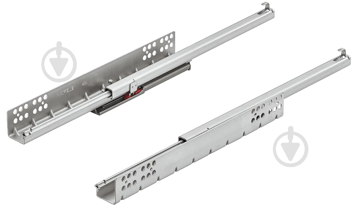 Напрямні прихованого монтажу Hafele 433.08.245 Matrix Runner UM S25 Soft-Close 450 мм - фото 1 Напрямні прихованого монтажу Hafele 433.08.245 Matrix Runner UM S25 Soft-Close 450 мм - фото 1
