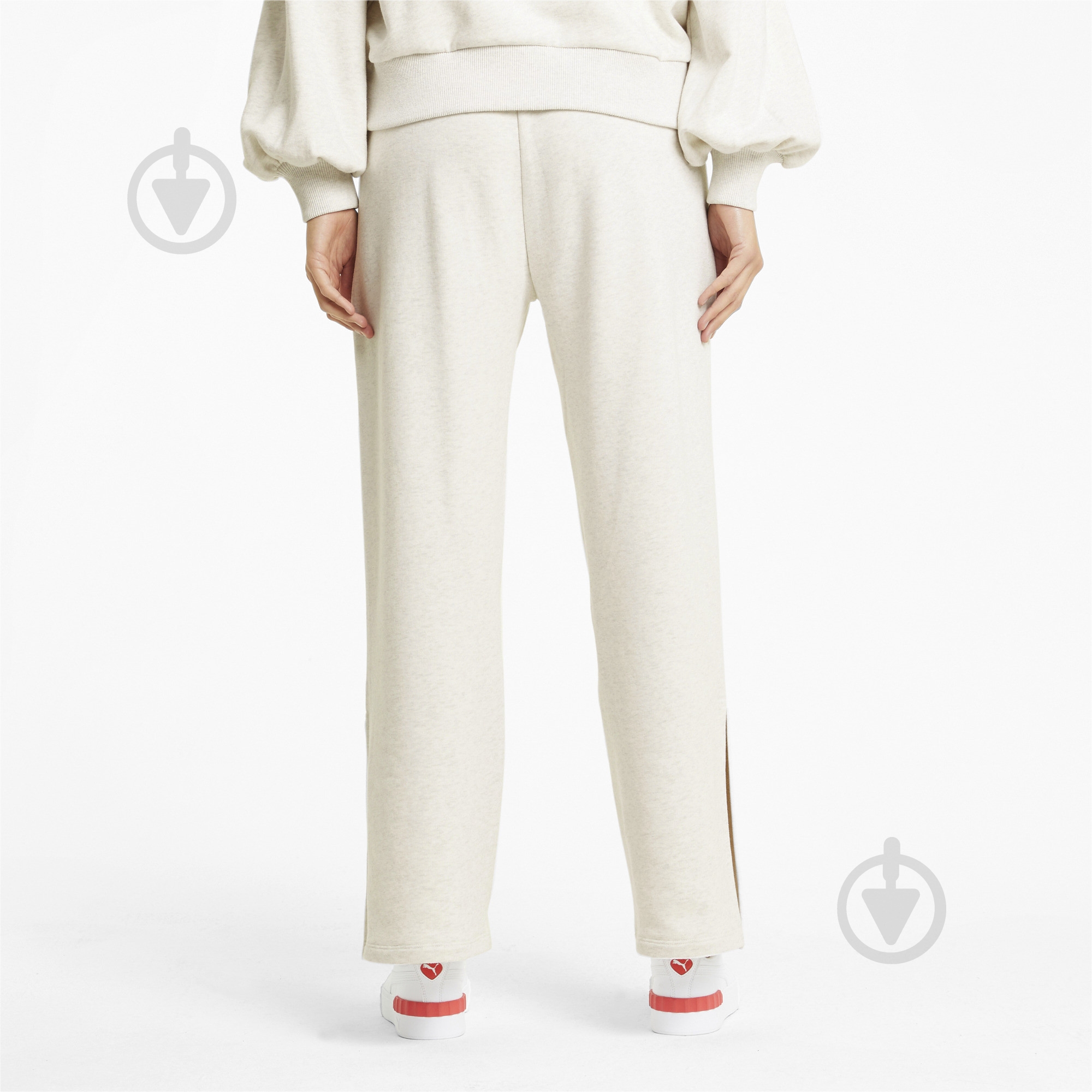 Брюки Puma HER Wide Pants 58596802 р. L белый - фото 4
