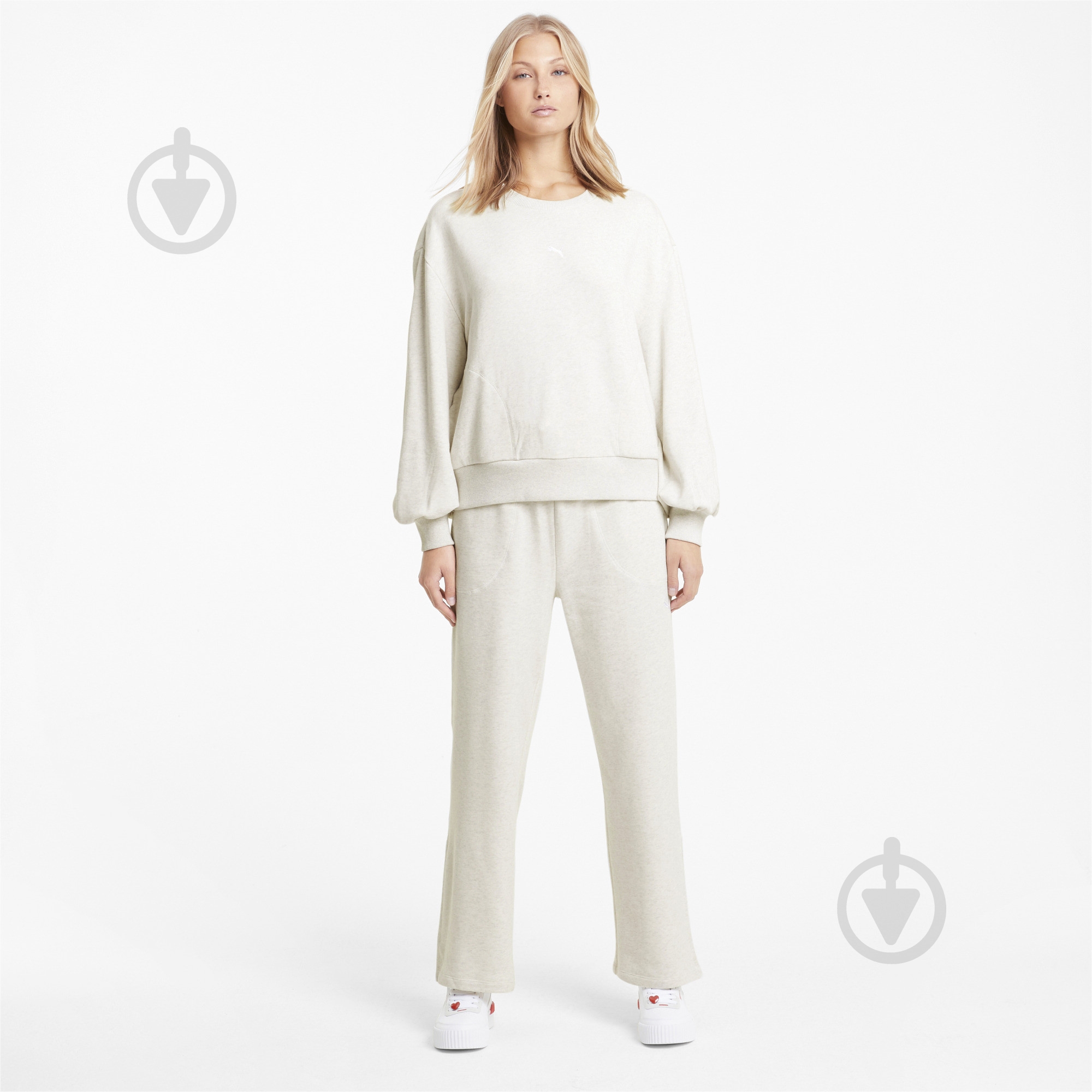 Брюки Puma HER Wide Pants 58596802 р. L белый - фото 5