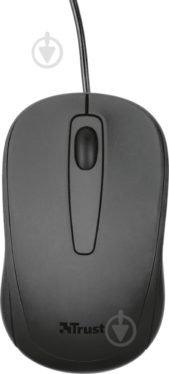 Мышь Trust Ziva Optical Compact Mouse (21508) black (6292933) - фото 1