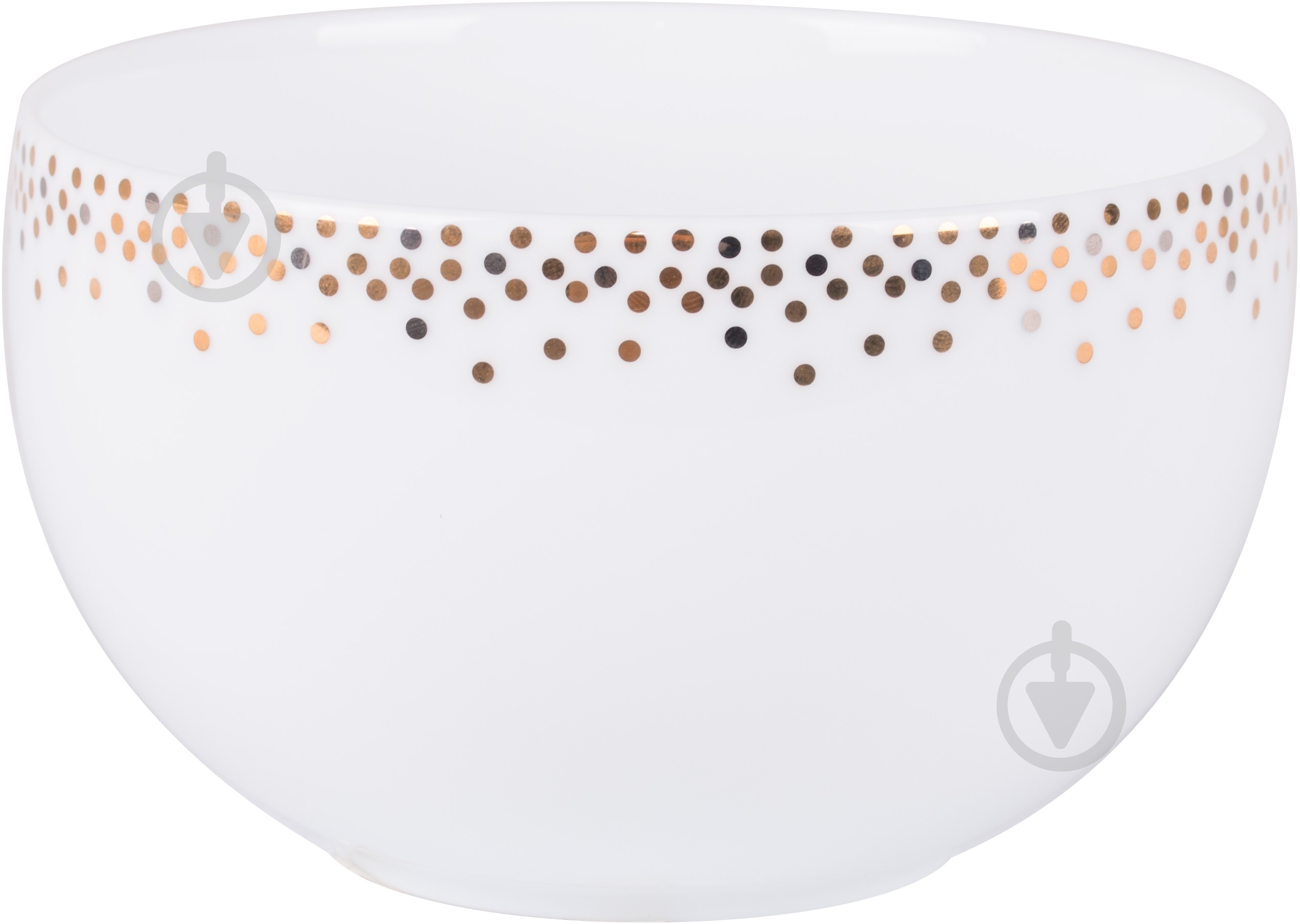 Салатник DPL Miks Dots Gold 12,5 см 20328 - фото 1 Салатник DPL Miks Dots Gold 12,5 см 20328 - фото 1