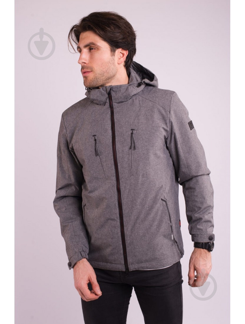 Куртка мужская демисезонная Avecs AV-70392/2 р.XXL серая - фото 2 Куртка мужская демисезонная Avecs AV-70392/2 р.XXL серая - фото 2