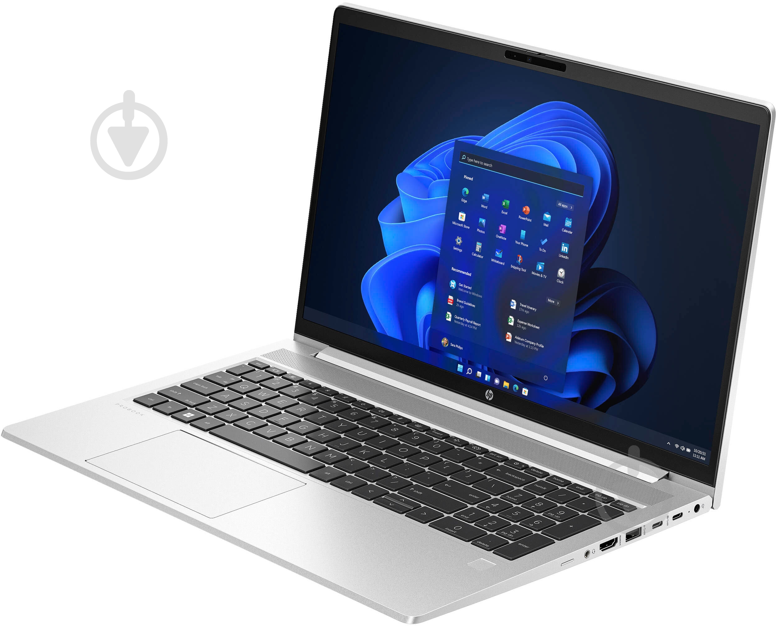 Ноутбук HP ProBook 450 G10 15,6" (818A8EA) pike silver - фото 2 Ноутбук HP ProBook 450 G10 15,6" (818A8EA) pike silver - фото 2