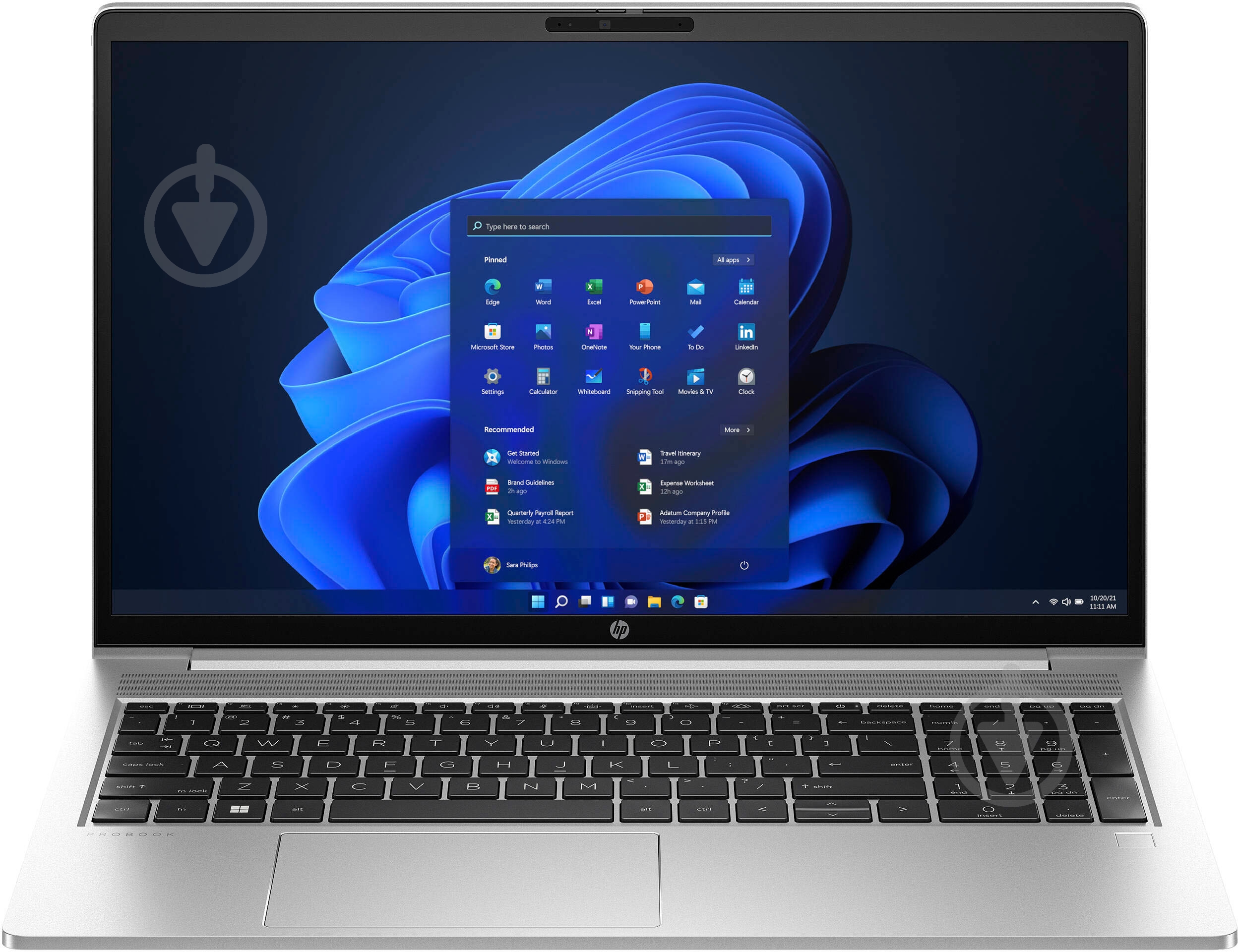 Ноутбук HP ProBook 450 G10 15,6" (818A8EA) pike silver - фото 1 Ноутбук HP ProBook 450 G10 15,6" (818A8EA) pike silver - фото 1