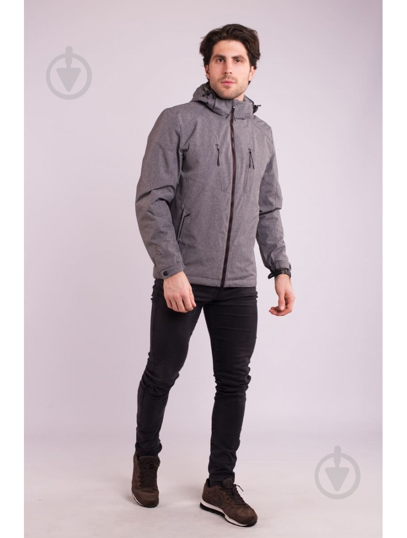 Куртка мужская демисезонная Avecs AV-70392/2 р.XXXL серая - фото 1 Куртка мужская демисезонная Avecs AV-70392/2 р.XXXL серая - фото 1