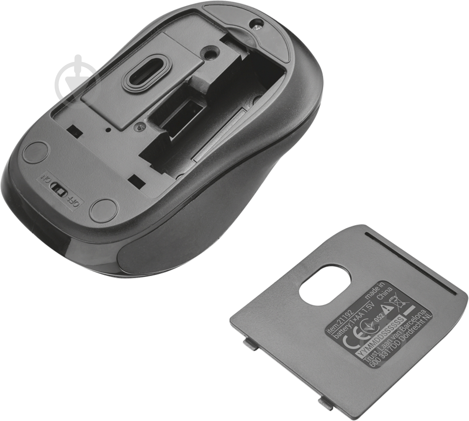 Мышь Trust Xani Optical Bluetooth Mouse black (6303303) - фото 4