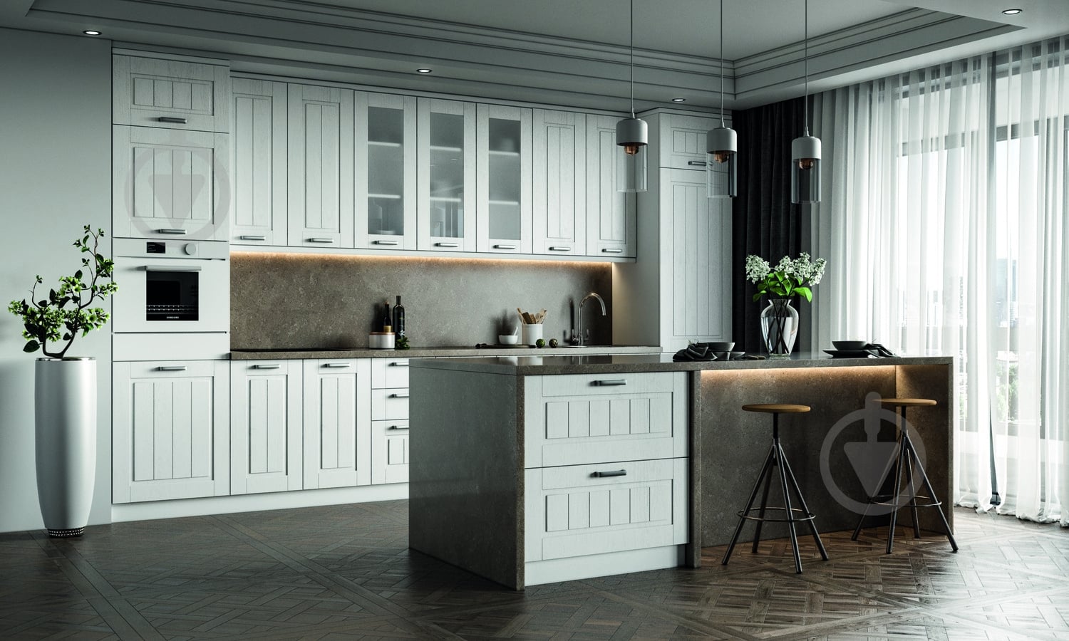 Кухня Грейд Осло білий - фото 1