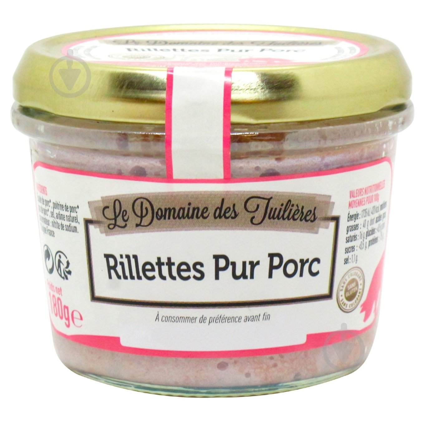 Консерва Arnaud Рійєт зі свинини - фото 1