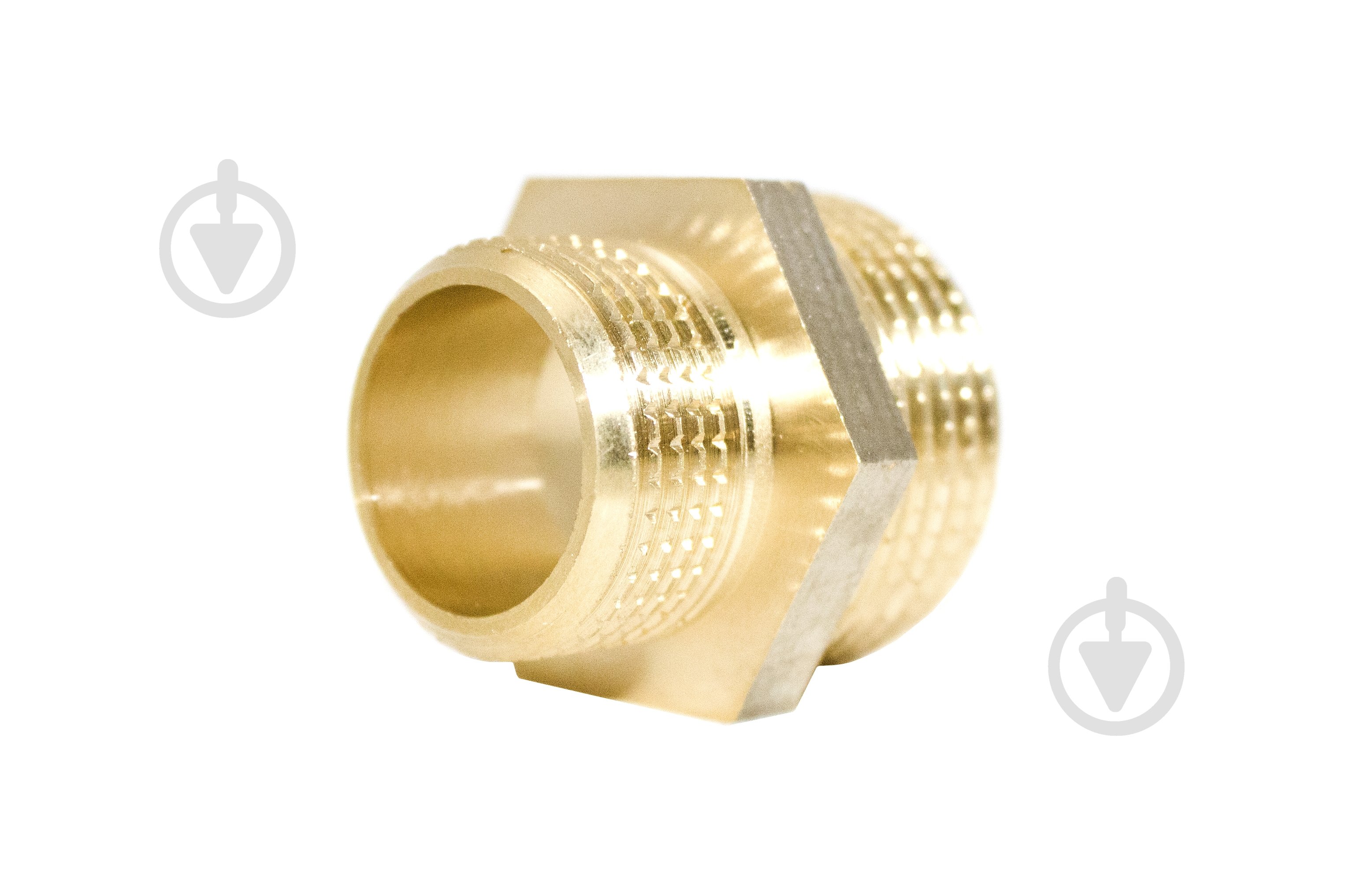 Ниппель НН Water House 3/8"-1/2" никель Премиум - фото 1