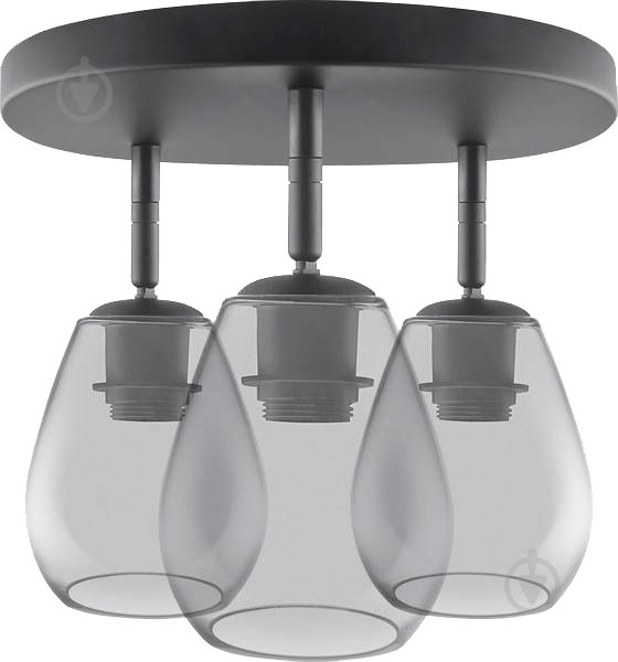 ВИТРИНА! Люстра Ledvance Cone Spot 3x60 Вт E27 черный - фото 2