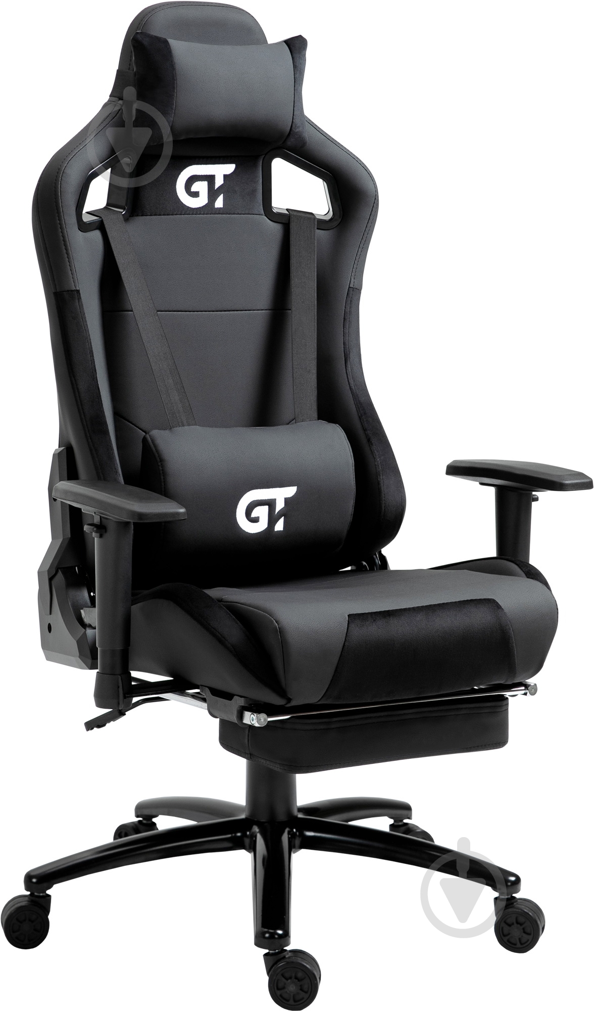 Кресло GT Racer X-5108 черный - фото 2