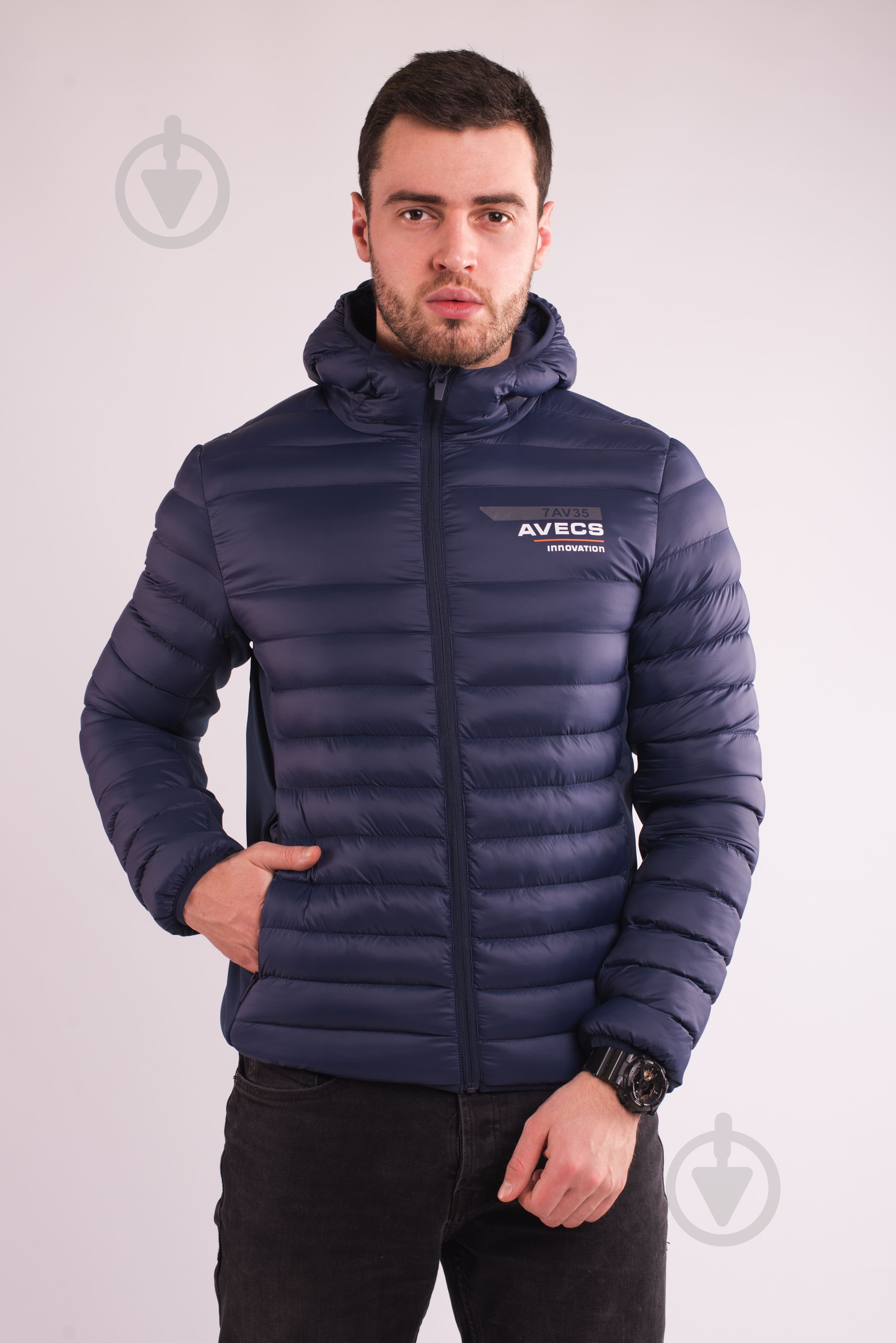 Куртка чоловіча демісезонна Avecs AV-70383/3 р.XL синя - фото 2