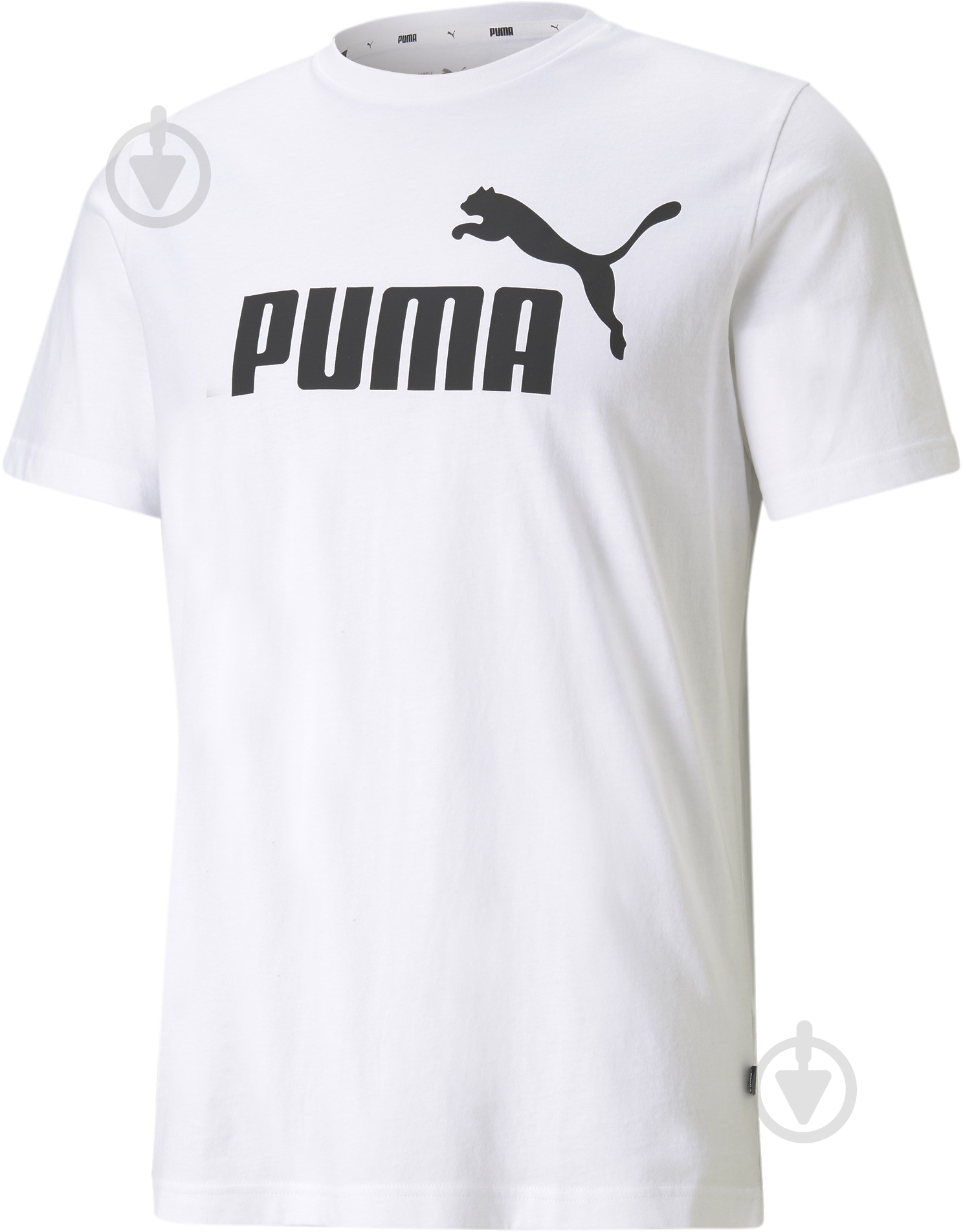 Футболка Puma ESS Logo Tee 58666602 р.3XL белый - фото 4