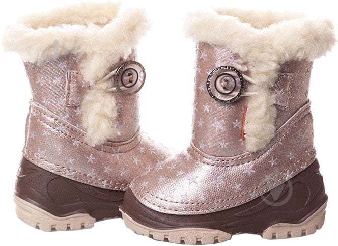 Сапоги Alisa Line Blase mini р.20 бежевый - фото 1