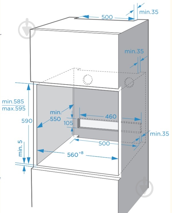 Духовой шкаф Interline OEG 740 KTD BA - фото 8 Духовой шкаф Interline OEG 740 KTD BA - фото 8