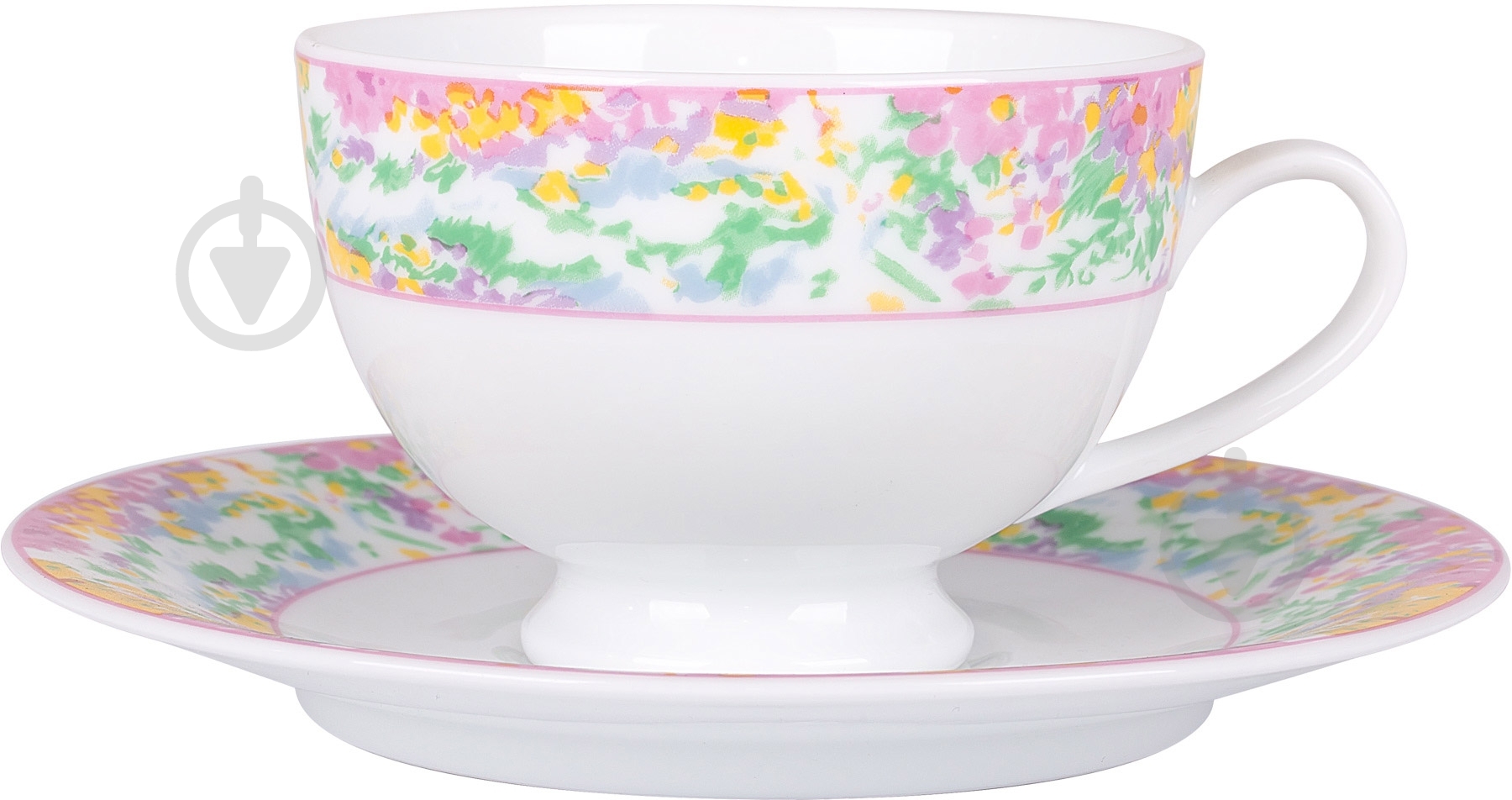 Чашка с блюдцем DPL Prinston 200 мл 20297 - фото 1