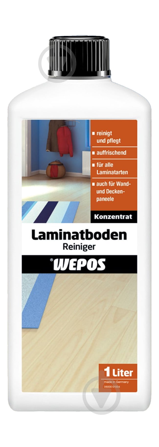 Средство Wepos для ламината 1 л - фото 1