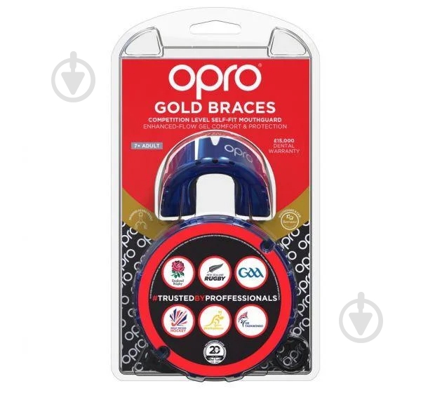 Капа Opro Gold Braces р. универсальный - фото 4