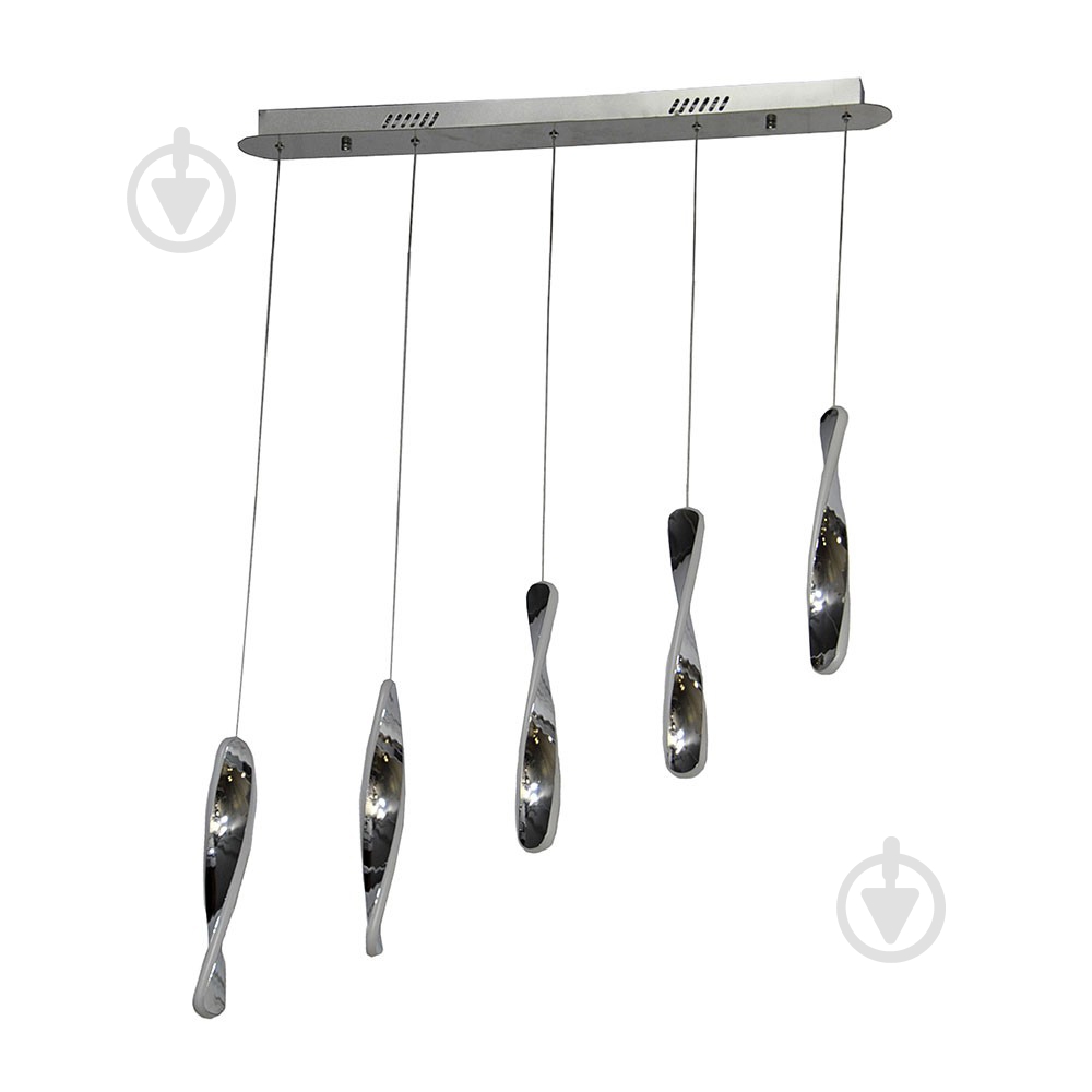 Люстра подвесная PowerLux 40 Вт LED-модуль хром PW21928 - фото 1