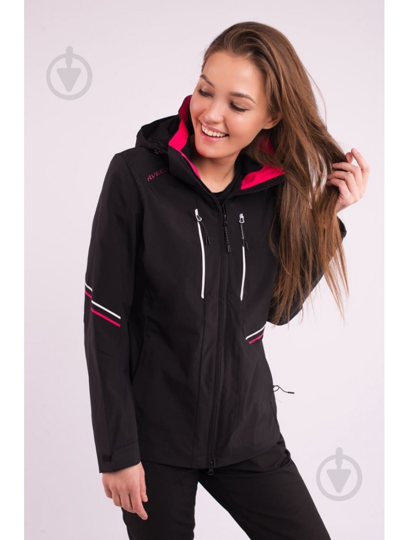 Куртка женская демисезонная Avecs AV-70393/1 р.2XL черная - фото 3 Куртка женская демисезонная Avecs AV-70393/1 р.2XL черная - фото 3