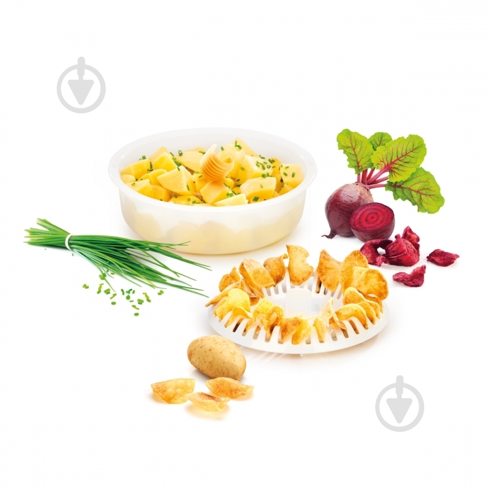Кастрюля с крышкой Tescoma для картофеля Purity MicroWave 705022 - фото 2