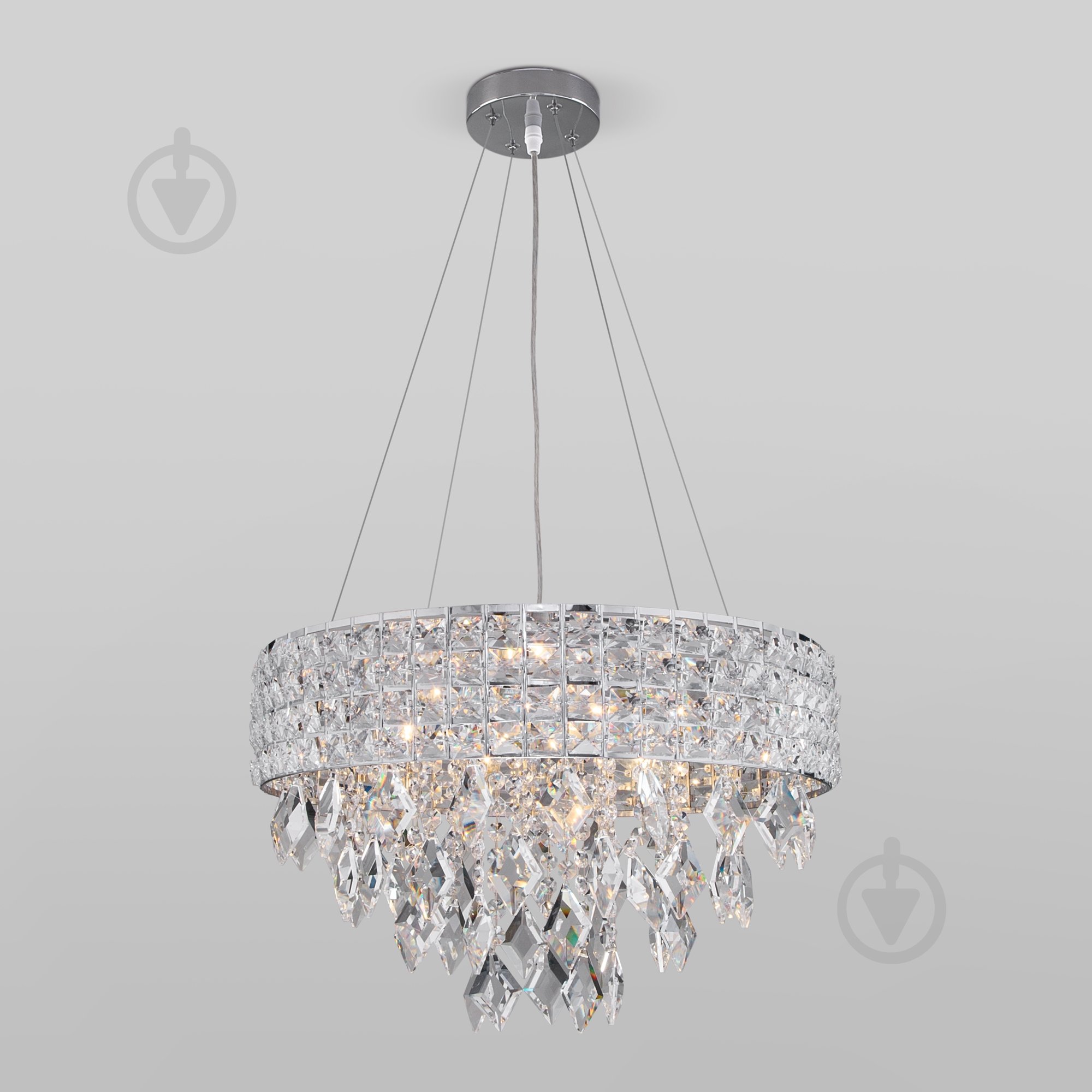 ВИТРИНА! Люстра подвесная Strotskis Kira 5x60 Вт E14 хром 10115/5 (хром) - фото 1 ВИТРИНА! Люстра подвесная Strotskis Kira 5x60 Вт E14 хром 10115/5 (хром) - фото 1