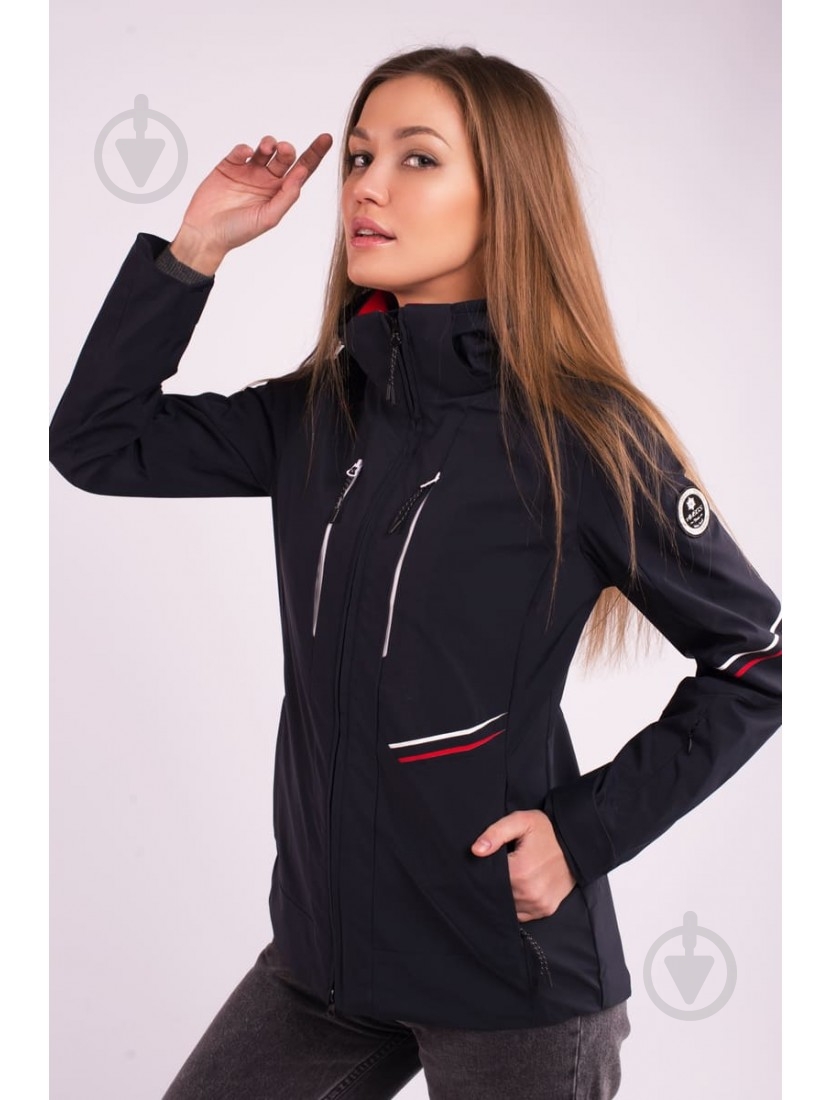 Куртка женская демисезонная Avecs AV-70393/23 р.XL синяя - фото 3 Куртка женская демисезонная Avecs AV-70393/23 р.XL синяя - фото 3
