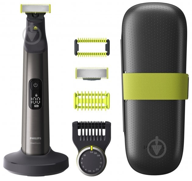 Электростанок с триммером Philips OneBlade Pro QP6650/61 (2 в 1) - фото 1