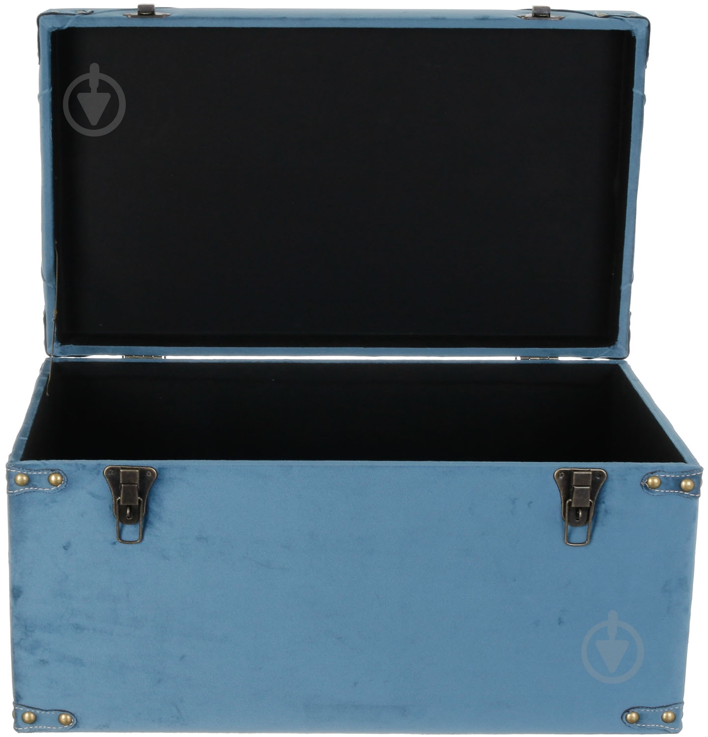 Сундук-пуф Велюр 350x640x330 мм голубо-зеленый - фото 3 Сундук-пуф Велюр 350x640x330 мм голубо-зеленый - фото 3