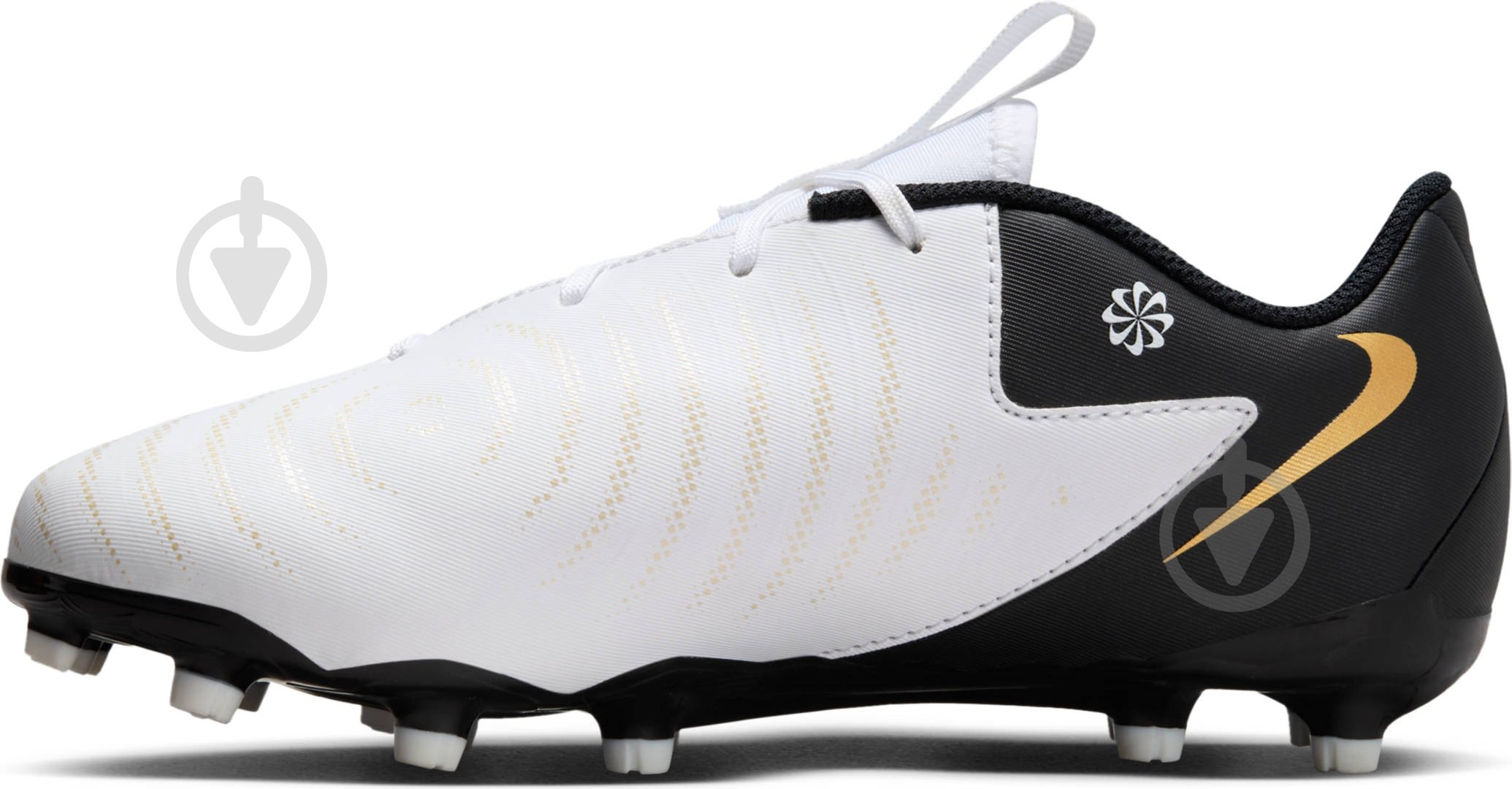 Бутси Nike JR PHANTOM GX II ACADEMY FG/MG FD6722-100 р.37,5 білий - фото 4 Бутси Nike JR PHANTOM GX II ACADEMY FG/MG FD6722-100 р.37,5 білий - фото 4