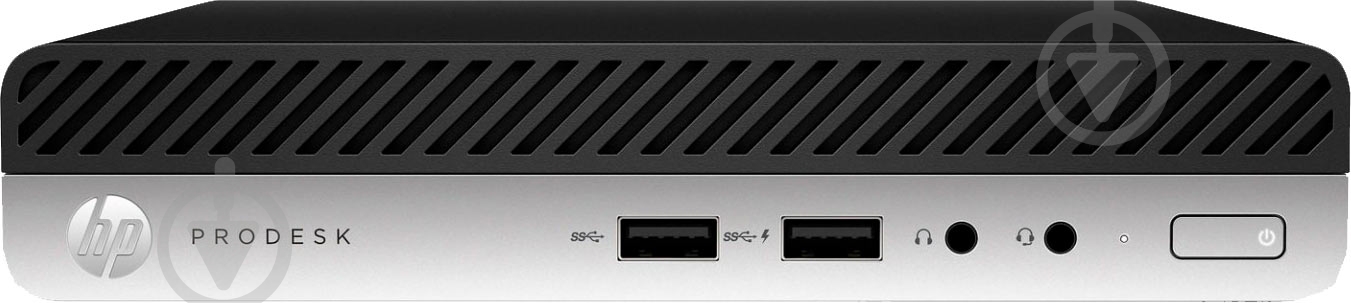 Неттоп HP ProDesk 400 G5 DM (8PG85ES) black/silver - фото 1
