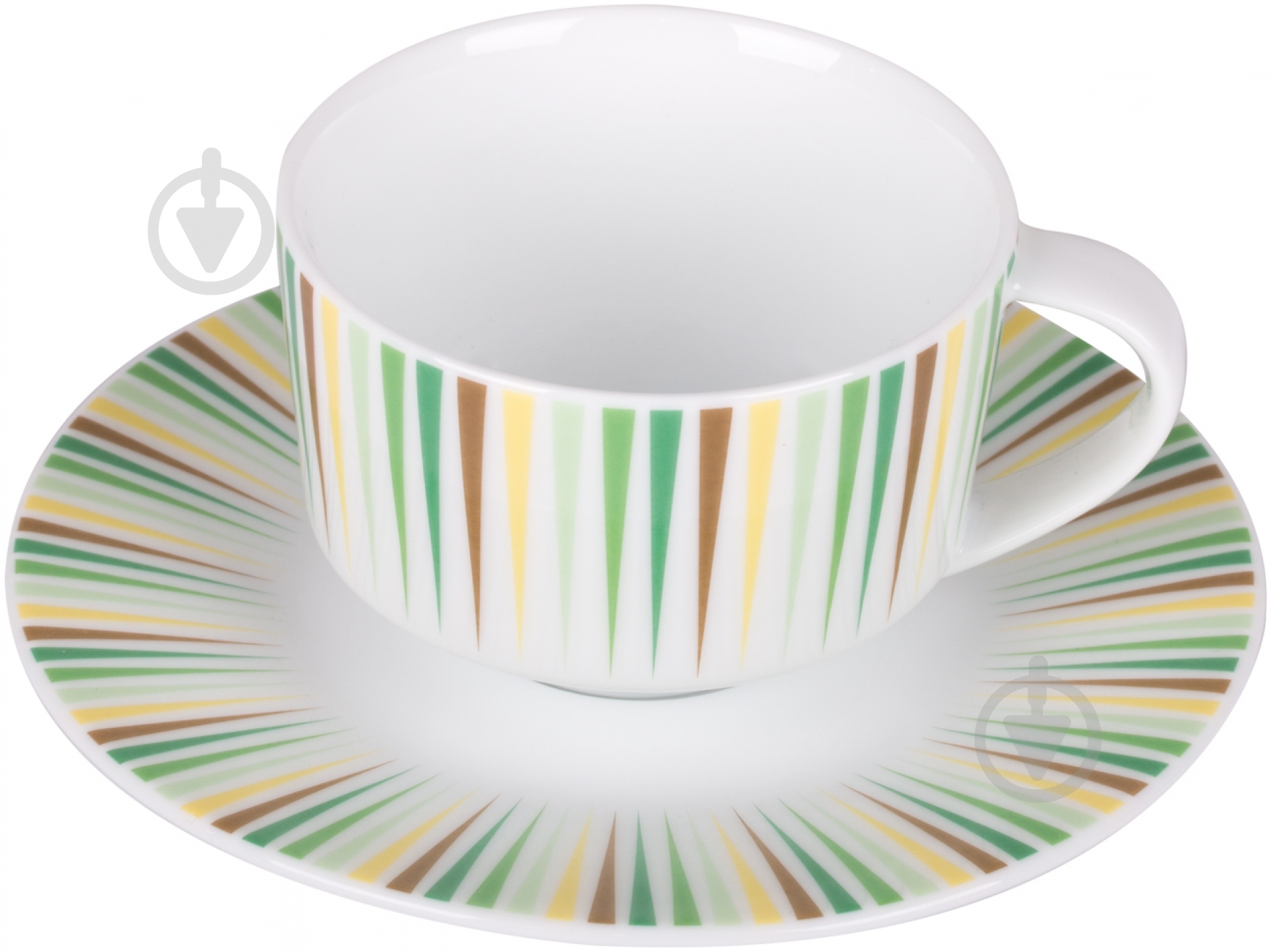 Чашка с блюдцем DPL Forbs 240 мл 20338 - фото 2