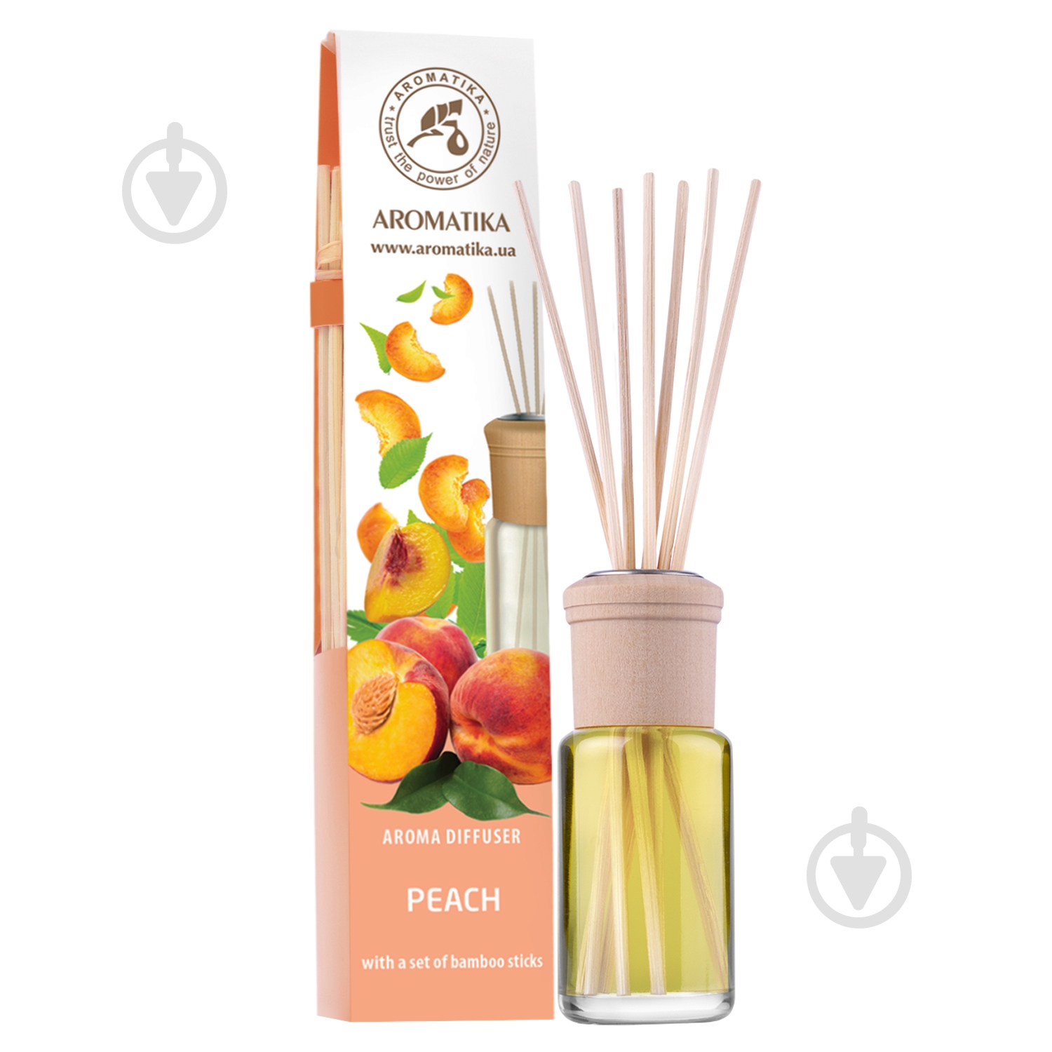 Аромадиффузор Персик 50 мл - фото 1 Аромадиффузор Персик 50 мл - фото 1