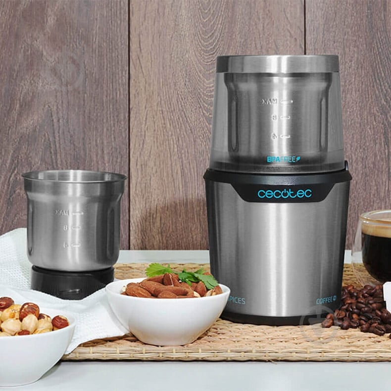 Кофемолка-блендер CECOTEC Titanmill 300 DuoClean - фото 4 Кофемолка-блендер CECOTEC Titanmill 300 DuoClean - фото 4