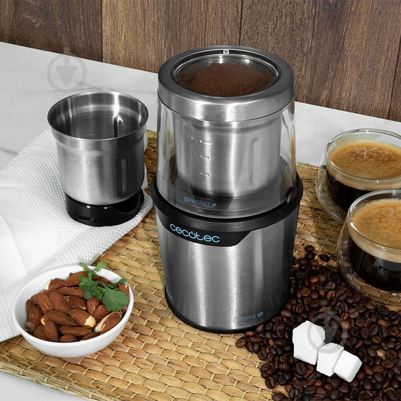 Кофемолка-блендер CECOTEC Titanmill 300 DuoClean - фото 3 Кофемолка-блендер CECOTEC Titanmill 300 DuoClean - фото 3