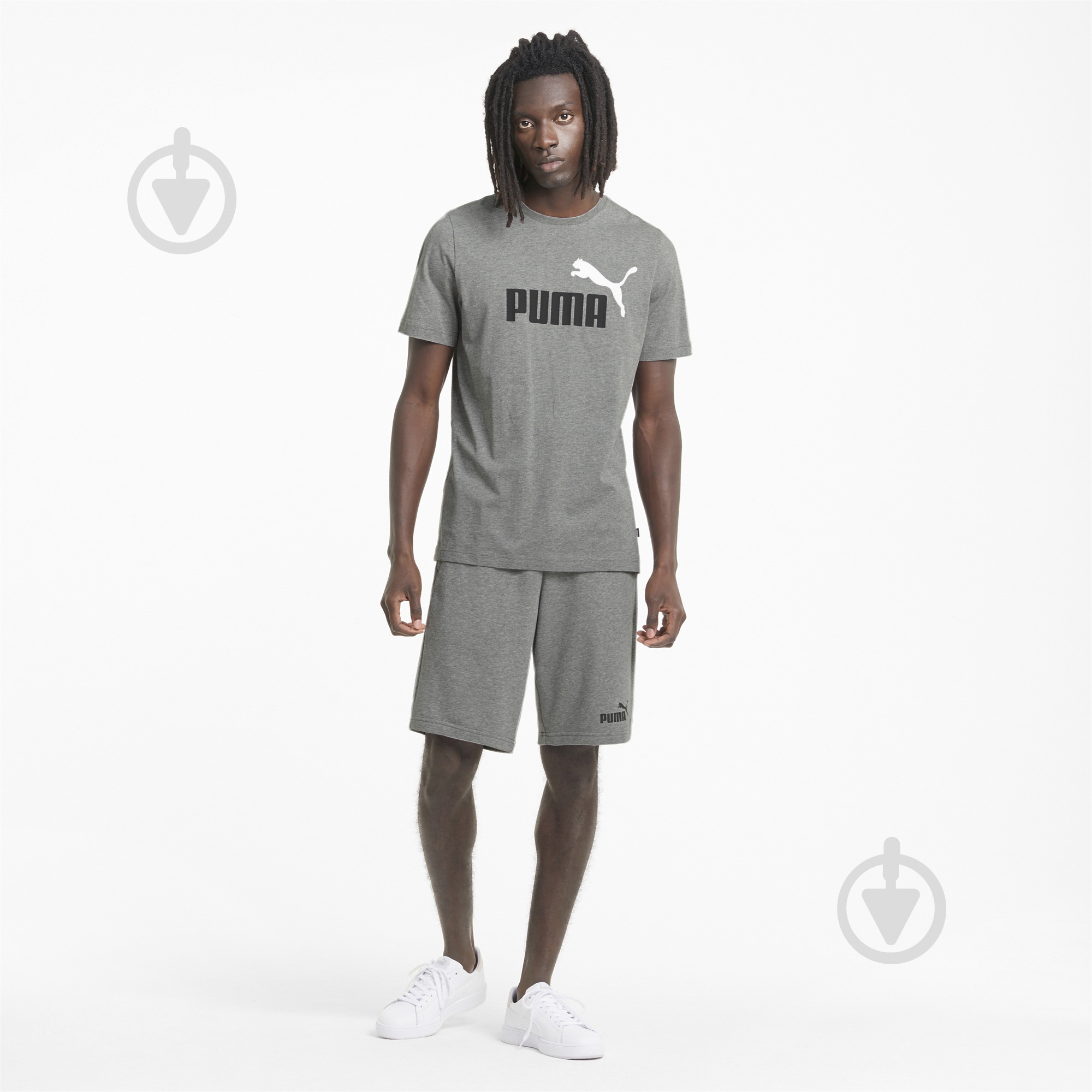 Шорти Puma ESS Shorts 58670903 р. S сірий - фото 5 Шорти Puma ESS Shorts 58670903 р. S сірий - фото 5