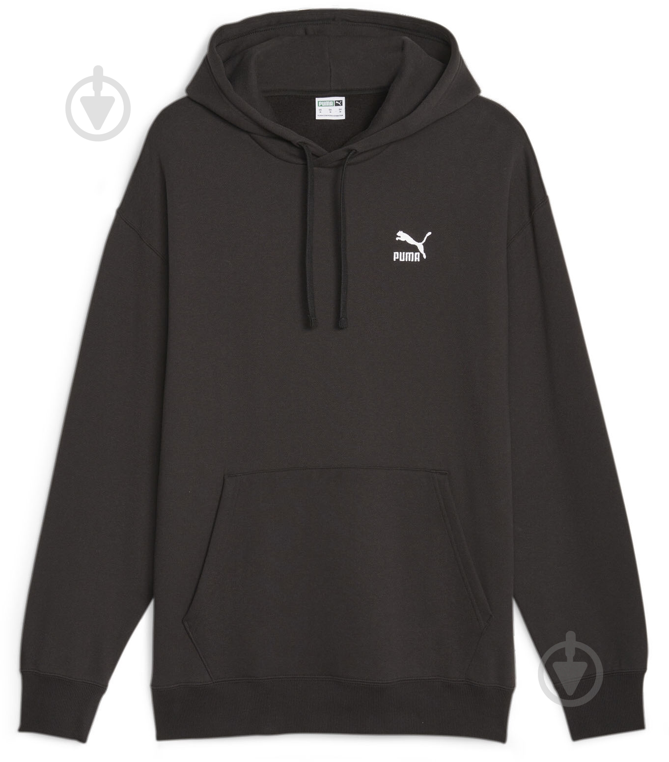 Джемпер Puma BETTER CLASSICS RELAXED HOODIE FL 62132101 р.2XL черный - фото 1