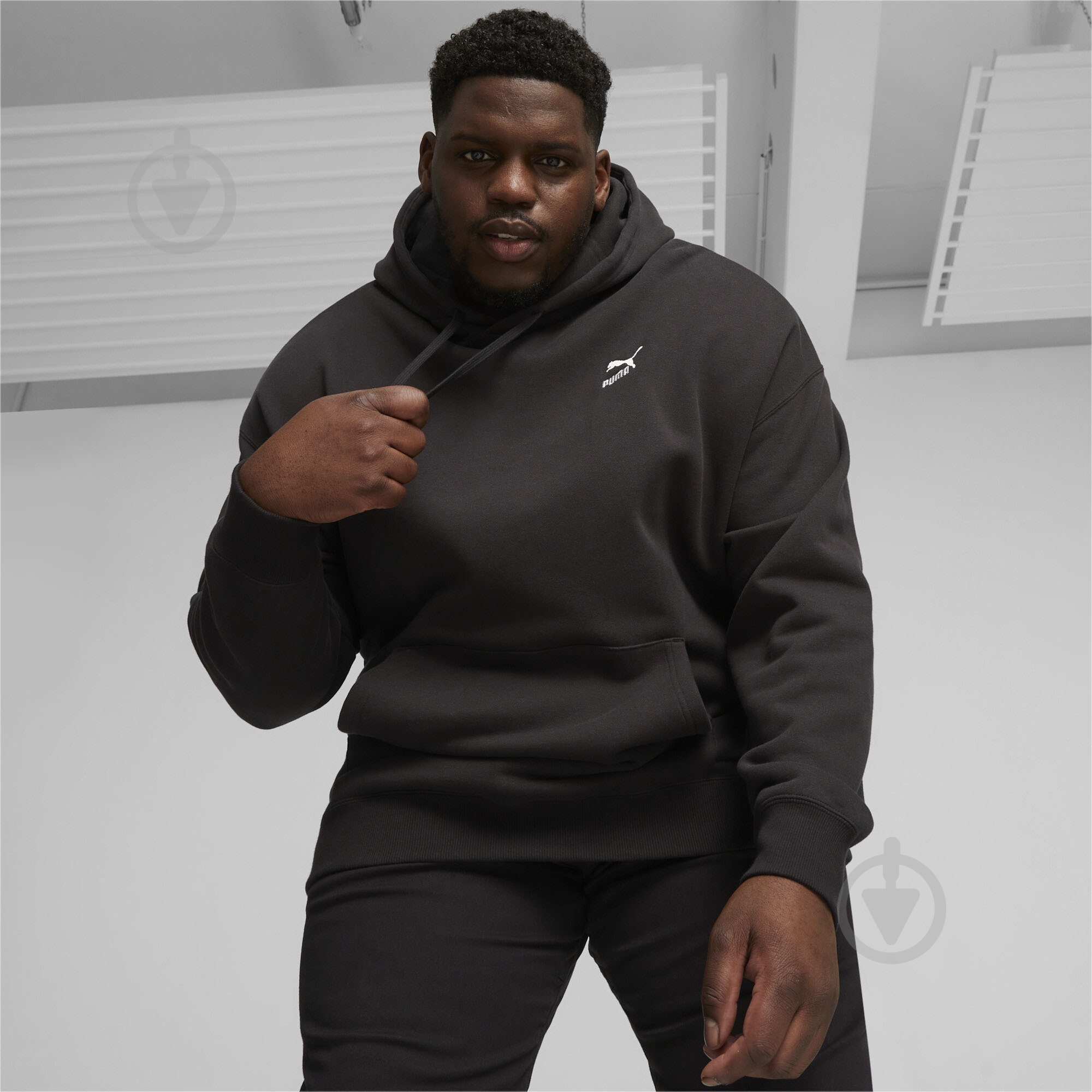 Джемпер Puma BETTER CLASSICS RELAXED HOODIE FL 62132101 р.2XL черный - фото 4