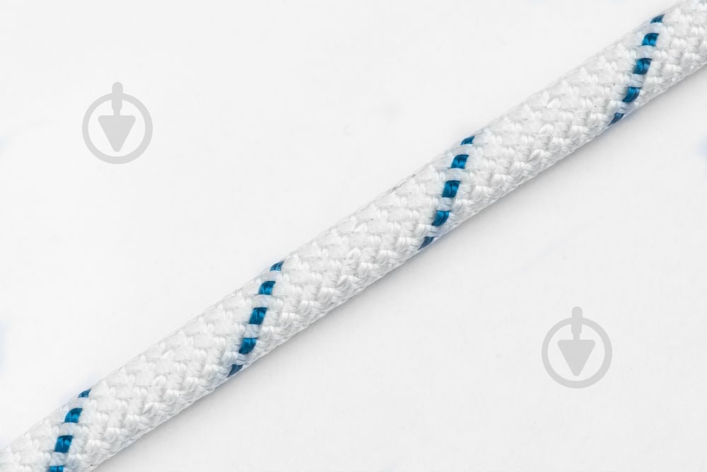 Шнур лавсановый Яхтинг 10 мм 200 м белый с синим - фото 1 Шнур лавсановый Яхтинг 10 мм 200 м белый с синим - фото 1