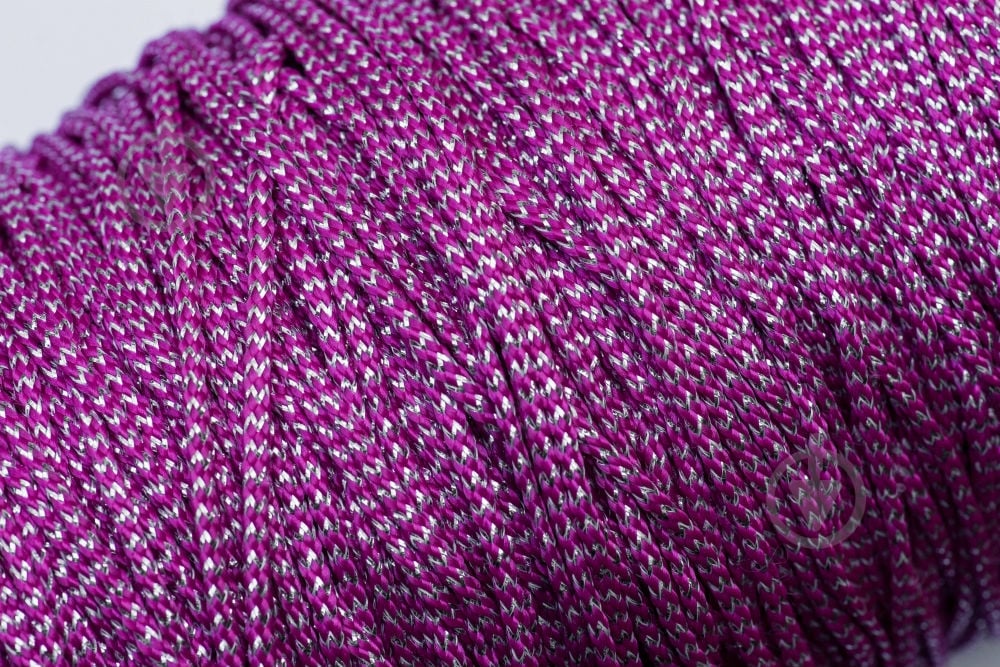 Шнур полипропилен+люрекс 2,5 мм 20 м - фото 3