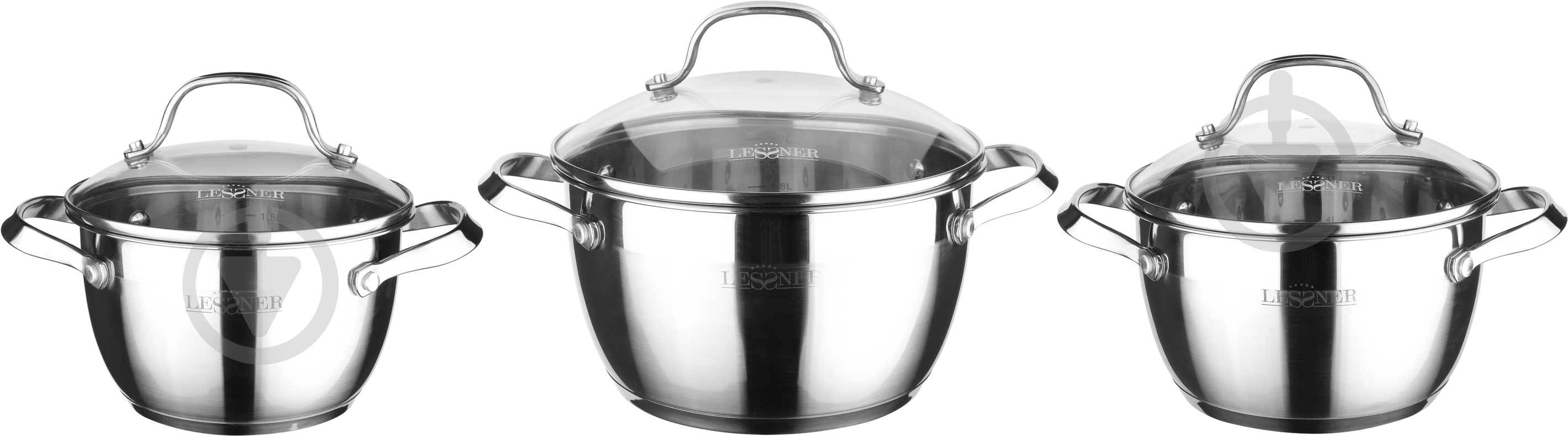 Набор посуды Lessner Coni 6 предметов 55826 - фото 1