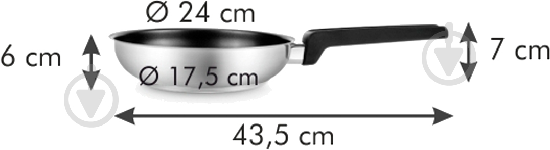 Сковорода Tescoma ULTIMA 24 см 780674 - фото 3