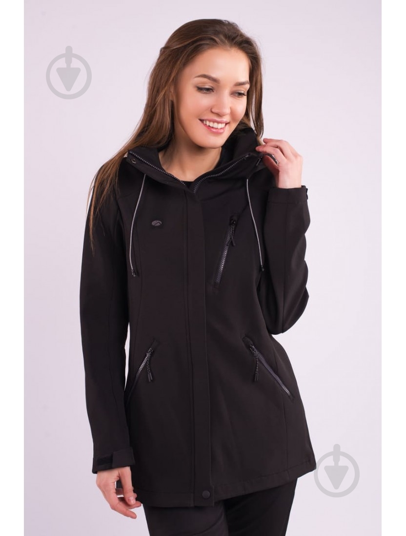 Куртка женская демисезонная Avecs AV-70394/1 р.2XL черная - фото 1 Куртка женская демисезонная Avecs AV-70394/1 р.2XL черная - фото 1