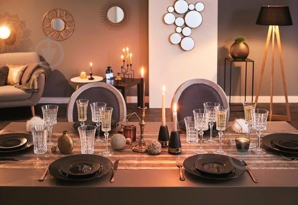 Набор бокалов для шампанского Cristal Darques Lady Diamond 150 мл 6 шт. - фото 10