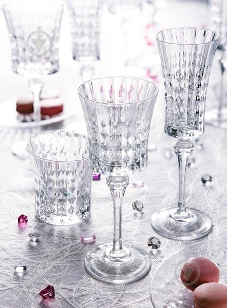 Набор бокалов для шампанского Cristal Darques Lady Diamond 150 мл 6 шт. - фото 7