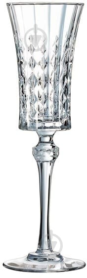 Набор бокалов для шампанского Cristal Darques Lady Diamond 150 мл 6 шт. - фото 1